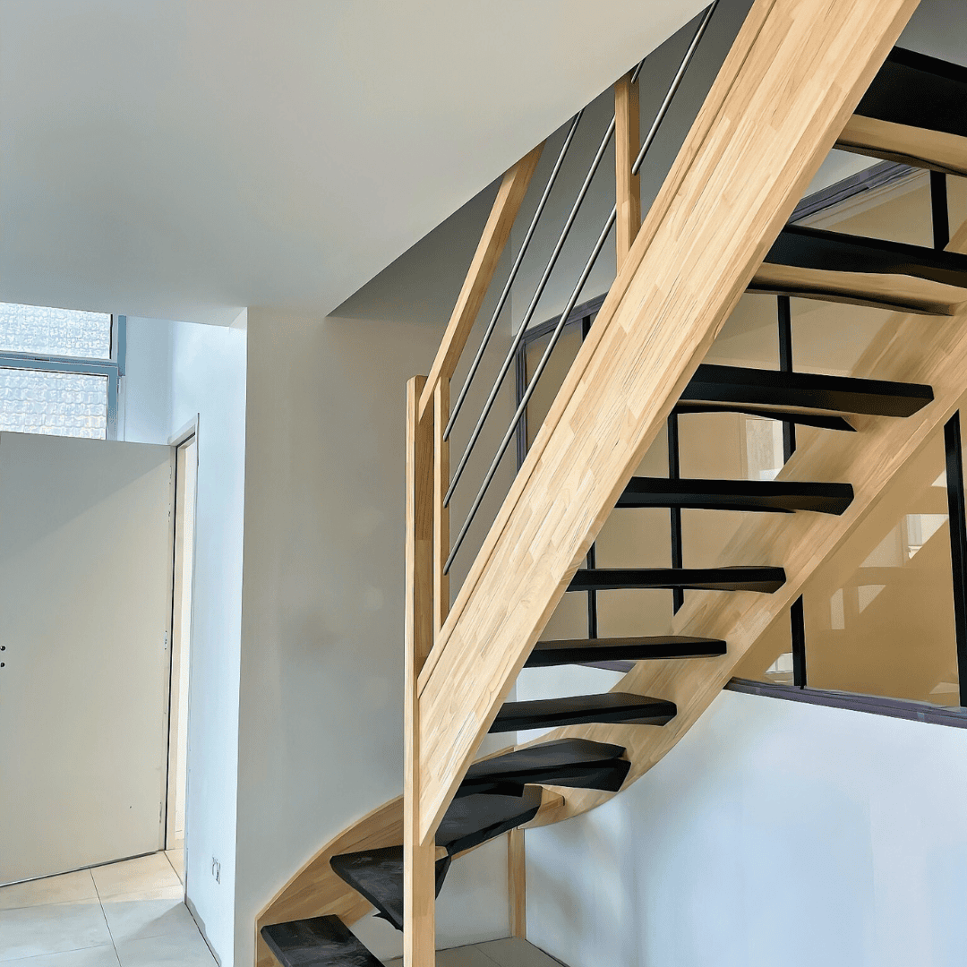 Escalier car tournant