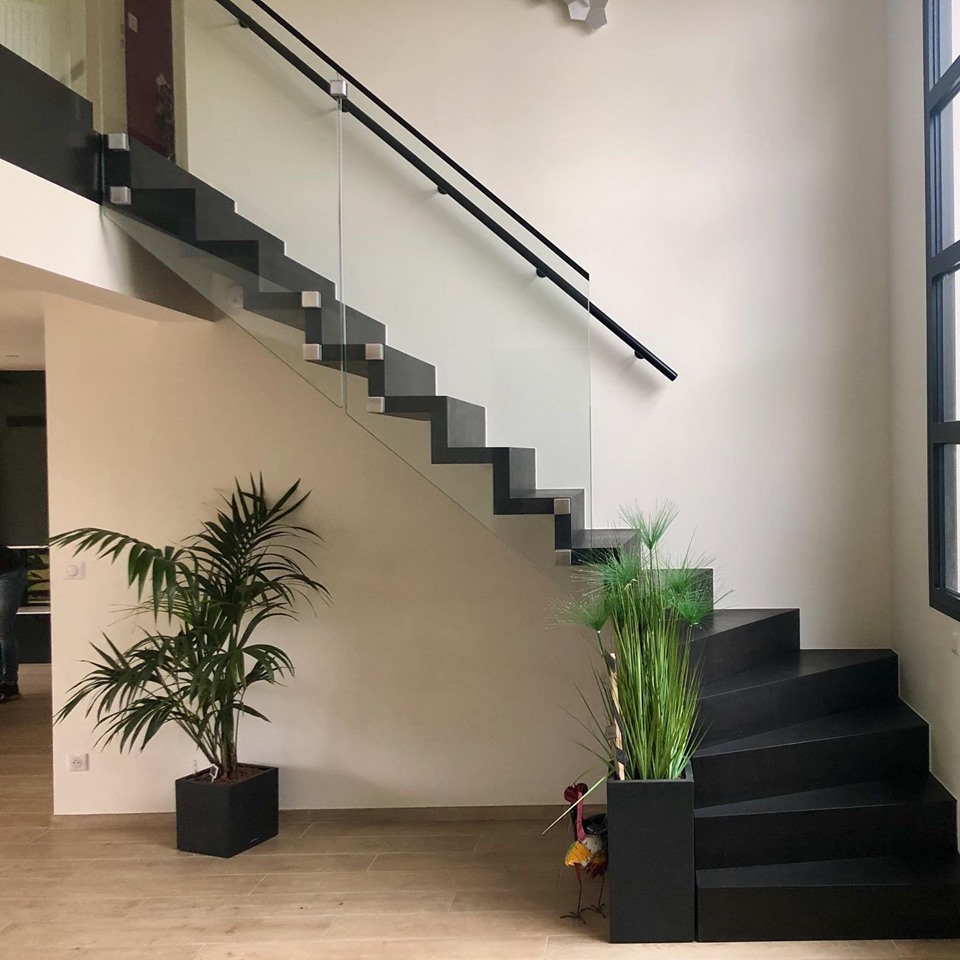 Escalier1/4 tournant bas
