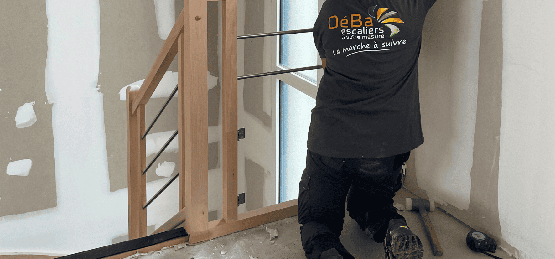 installer l'escalier