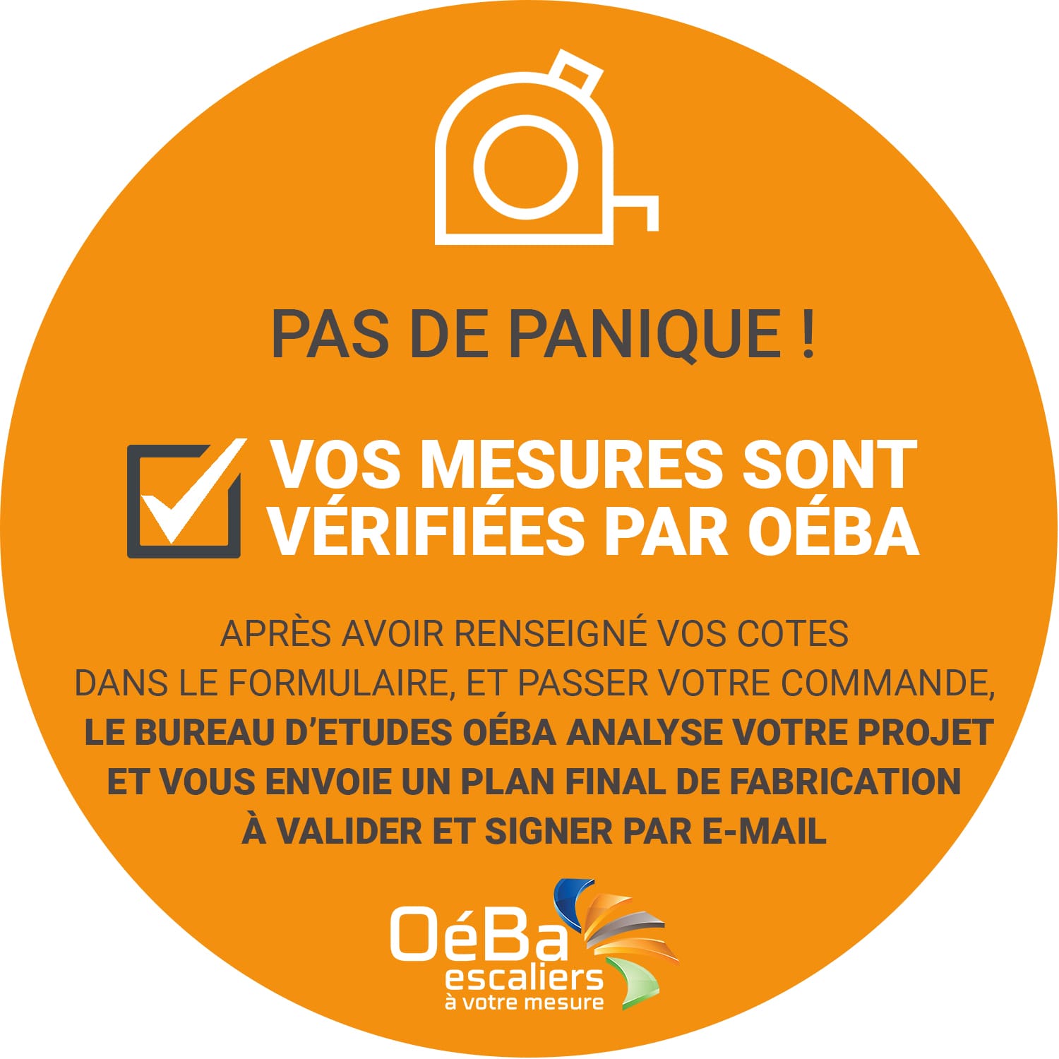 mesures escalier prises de cotes