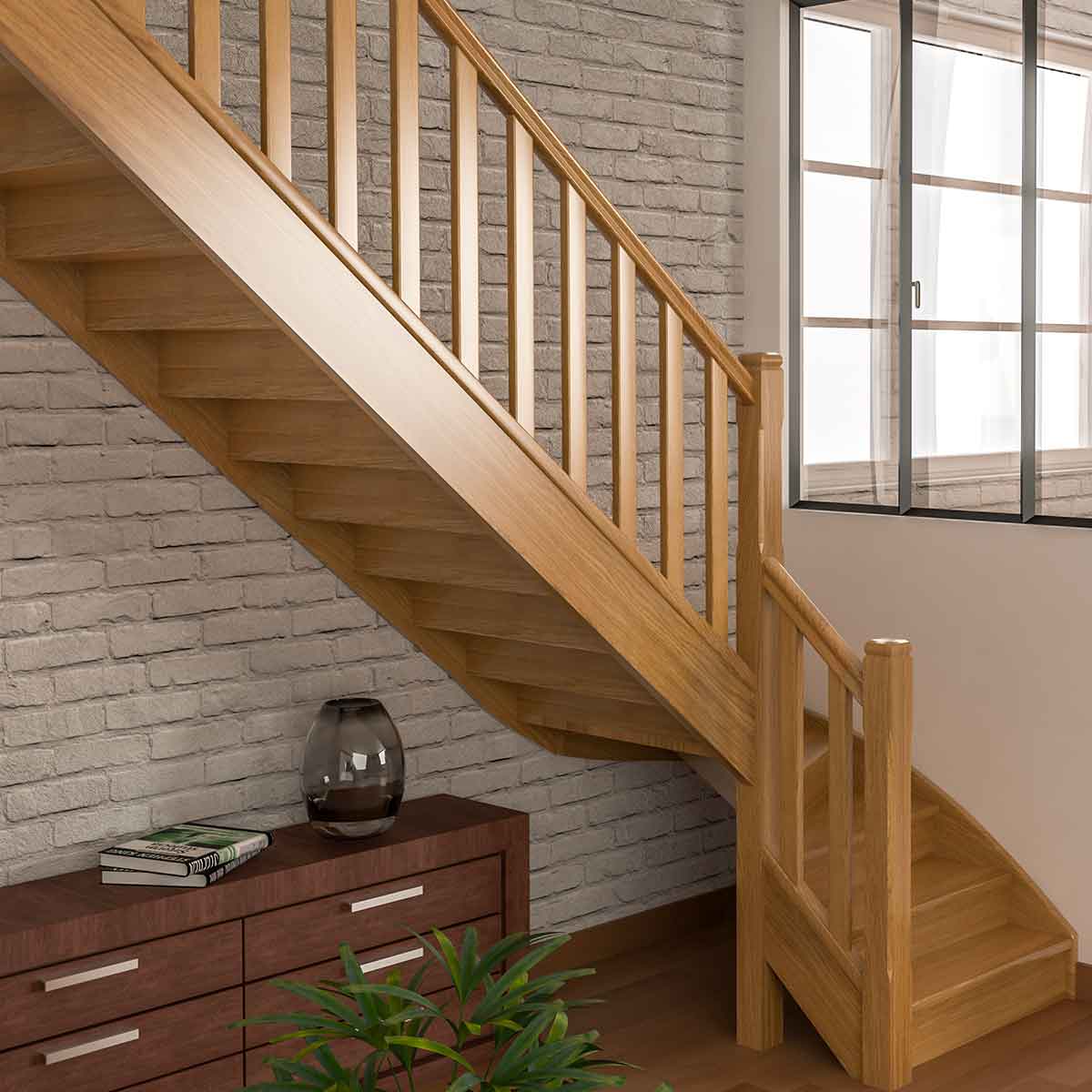 Escalier bois : rénovation, traitement, peinture à Orléans