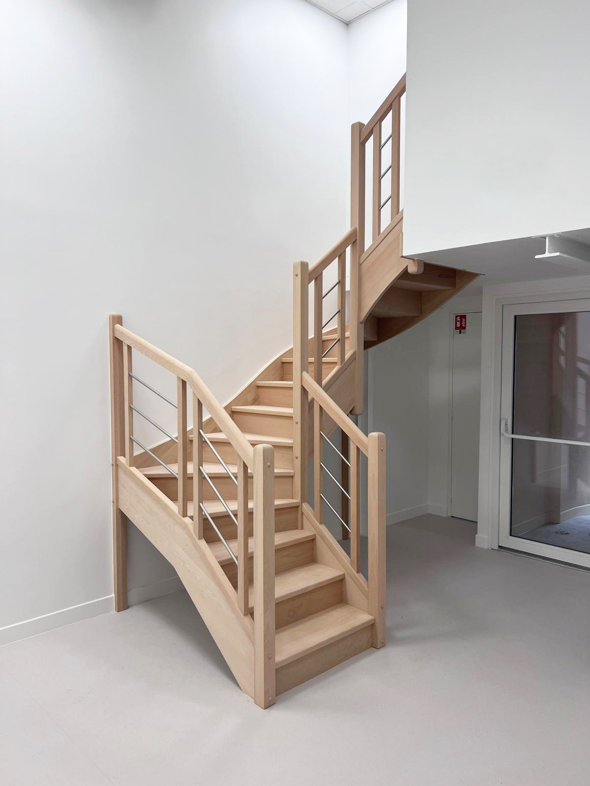 Escalier en bois