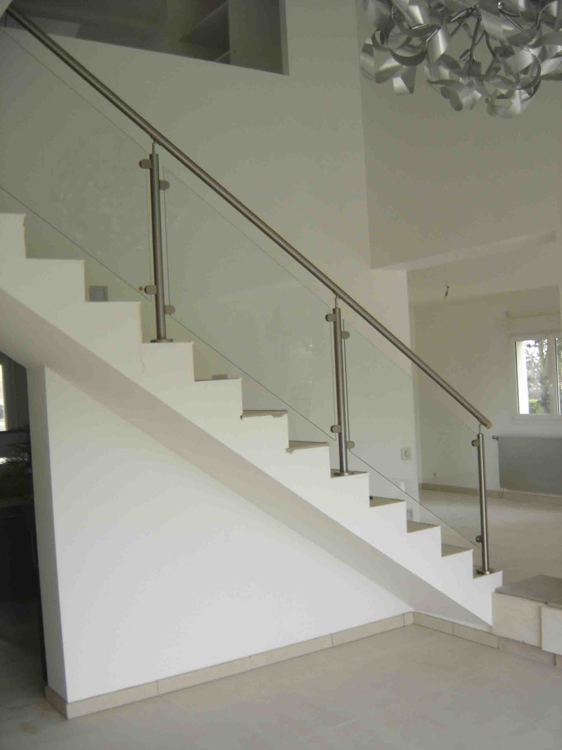 escalier béton
