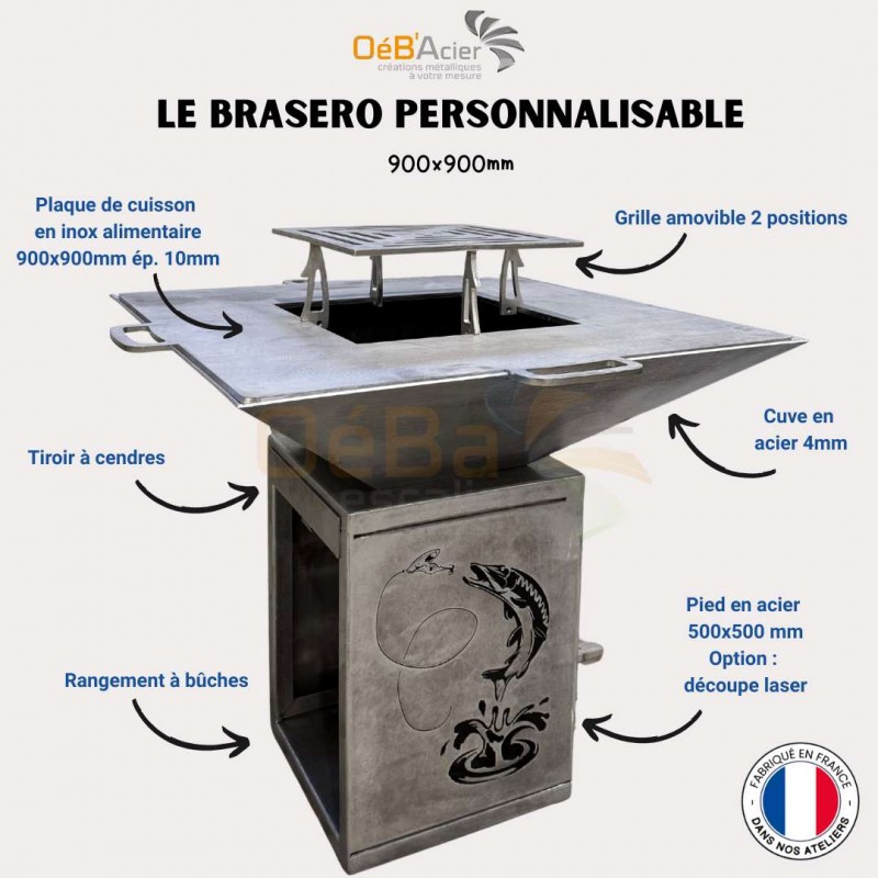 barbecue braséro extérieur