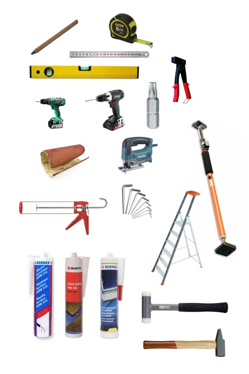 Les outils nécessaires pour poser un escalier Les outils nécessaires pour poser un escalier