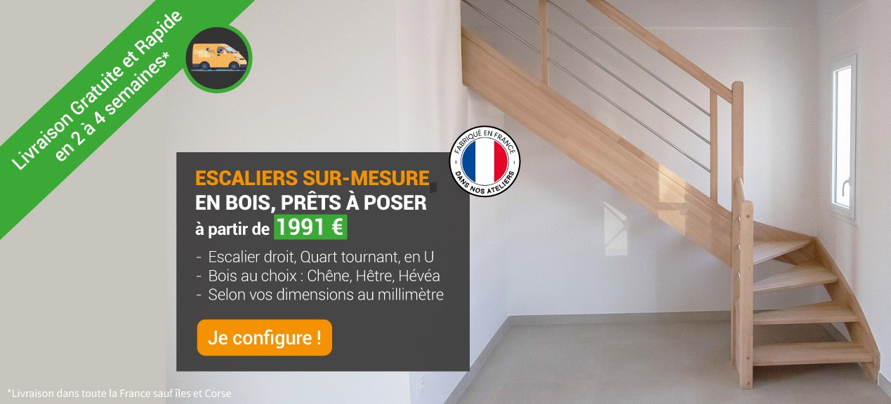 Escalier en bois Oéba