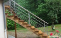 Gamme OUTDOOR : les escaliers extérieurs en bois et métal
