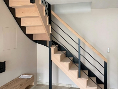Escalier en bois sur-mesure : la forme, les matériaux ...?