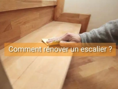 Comment faire pour rajeunir un escalier en bois ?