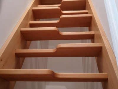 Escalier à pas japonais, conception et avantages