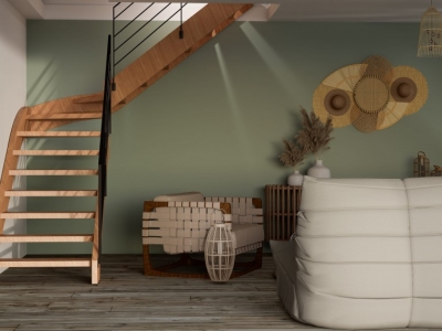 Les atouts de l’escalier quart tournant bois