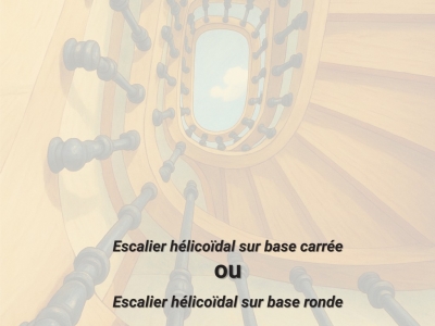 Colimaçon carré : la solution pratique au traditionnel escal