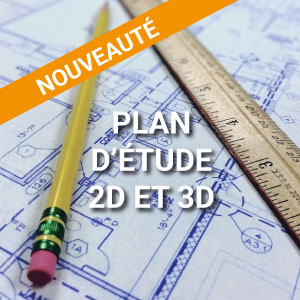 Etude préalable : commandez votre plan d'escalier à 90€ 